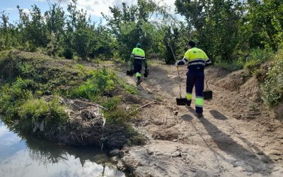 Treballs de restauració fluvial a la Secuita amb el suport de la Diputació de Tarragona