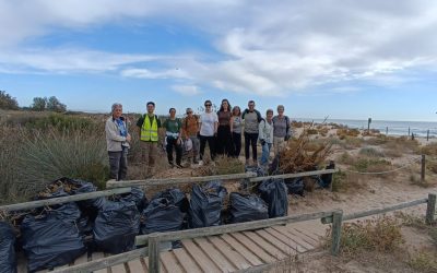 Èxit a la primera jornada de voluntariat ambiental a l’Espai Natural Protegit Platja de Torredembarra i Creixell!